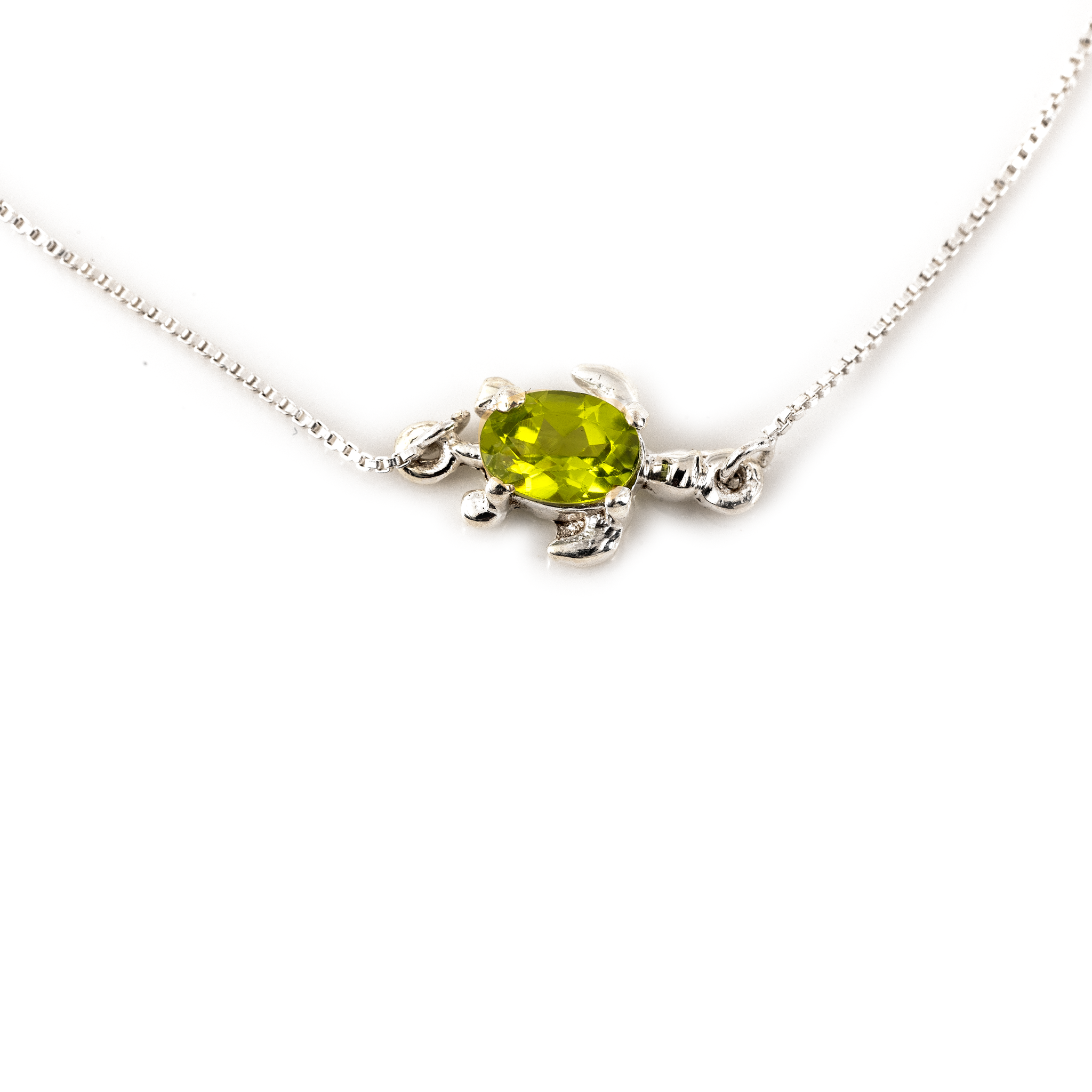 Turtle Bracelet - Peridot